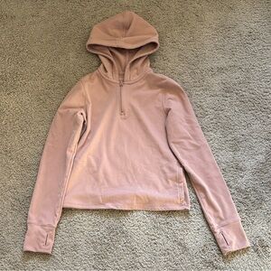 Abercrombie Kids Lightweight Dusty Rose Hoodie
